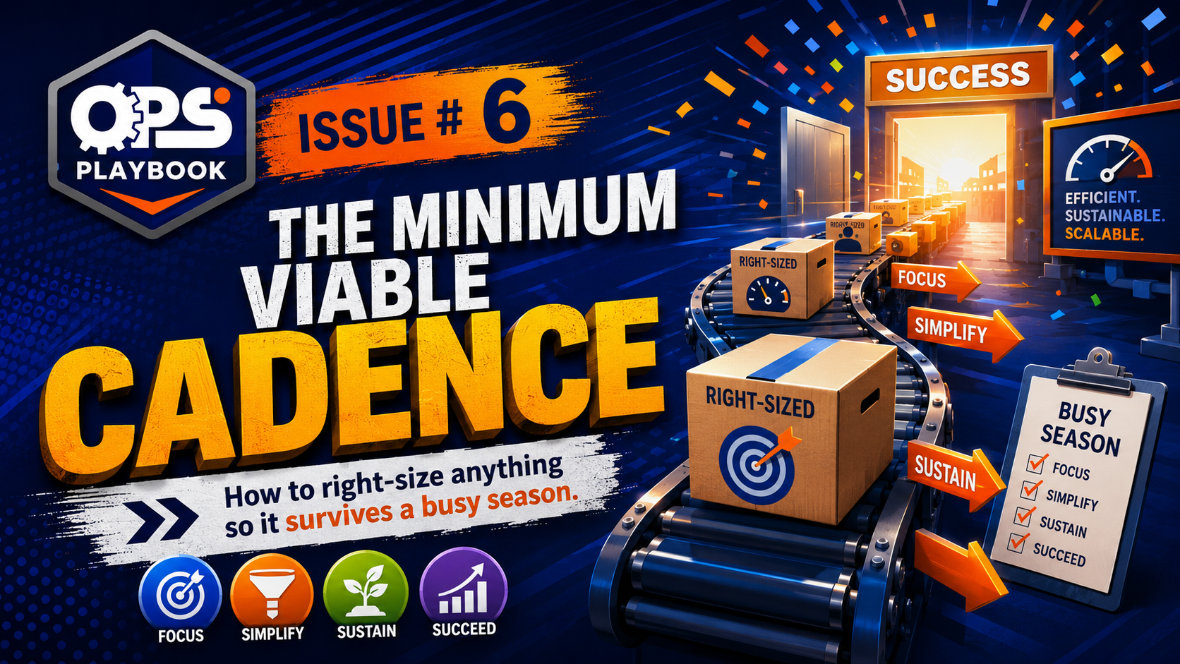 The Minimum Viable Cadence cover