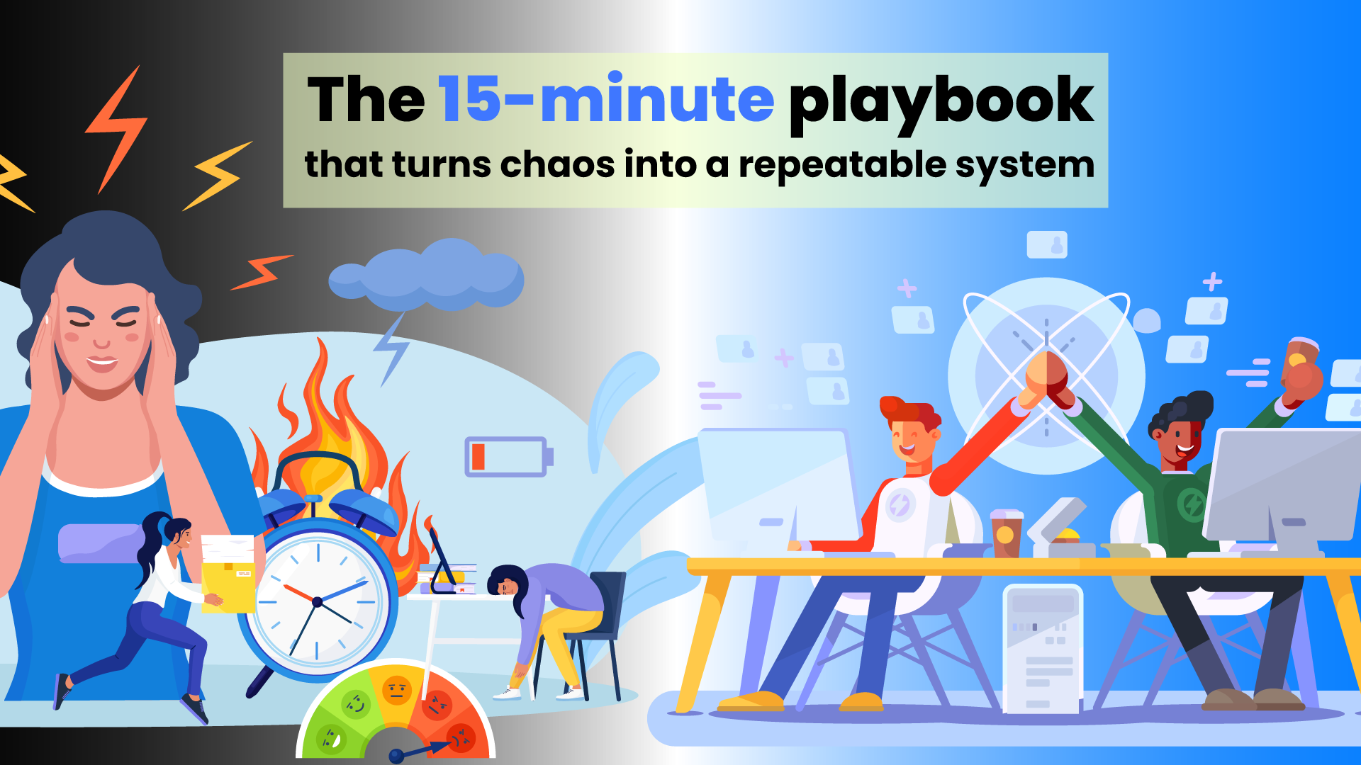 The 15-minute playbook cover